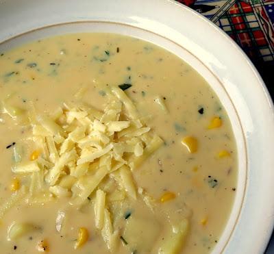 Cheddar & Corn Chowder