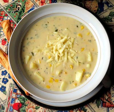 Cheddar & Corn Chowder