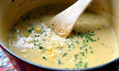 Cheddar & Corn Chowder