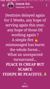 Ede Poly Ex-SUG President Cries-Out For Peace Over ASUP Crisis Ede Poly Ex-SUG President Cries-Out For Peace Over ASUP Crisis