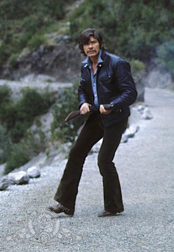 The Mechanic: Charles Bronson’s Black Leather Racer Jacket The Mechanic: Charles Bronson’s Black Leather Racer Jacket