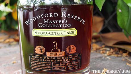 Label for the Woodford Reserve Sonoma-Cutrer Finish