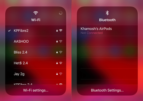 Wifi and Bluetooth