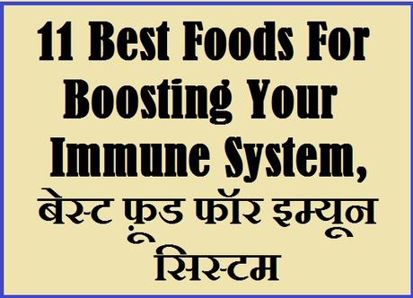 11 Best Foods For Boosting Your Immune System, बेस्ट फ़ूड फॉर इम्यून सिस्टम