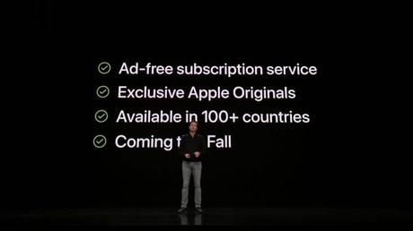 Apple TV PLus Ad-free subscription service