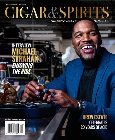 Cigar & Spirits Magazine Releases its September / October Issue Featuring Michael Strahan