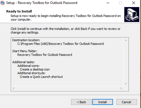 Recovery Toolbox for Outlook Password Review: Microsoft Outlook Password Recovery Tool