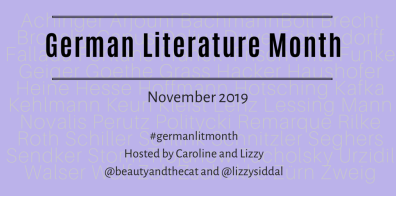 Announcing German Literature Month 2019