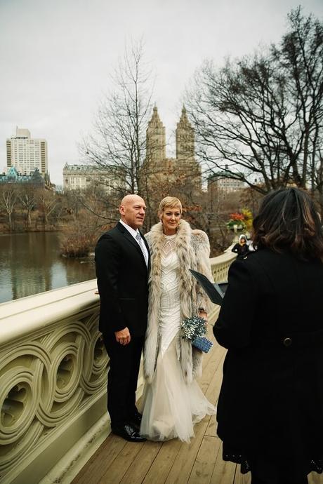 Getting Married in Central Park in January