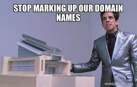 Some registrars continue to markup your domains without your permission