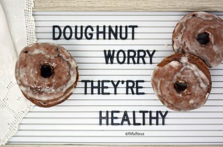 Chocolate Glazed Protein Doughnuts (gluten free & dairy free)