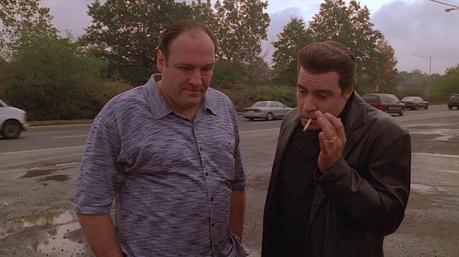 The Sopranos: Tony’s Blue Streak Credits Shirt The Sopranos: Tony’s Blue Streak Credits Shirt