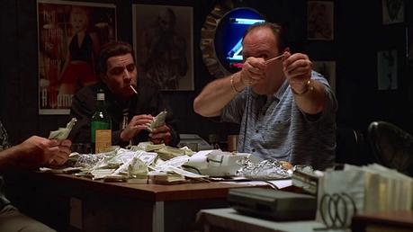 The Sopranos: Tony’s Blue Streak Credits Shirt The Sopranos: Tony’s Blue Streak Credits Shirt