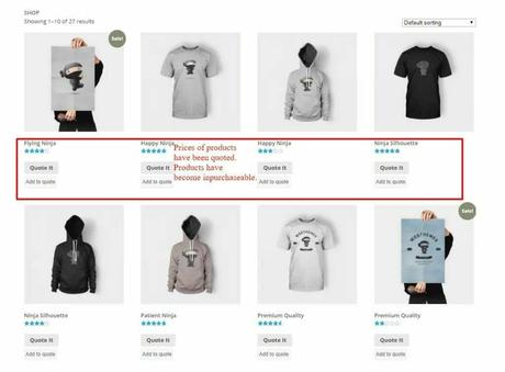 hide prices WooCommerce