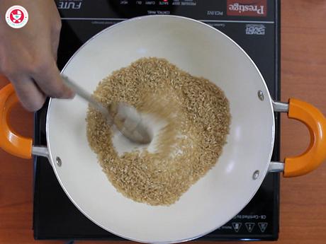  Roasted Gram Rice Porridge for Babies [Homemade fiber rich porridge]