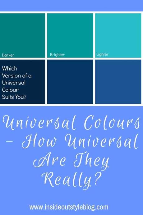Universal Colours – How Universal Are They Really?