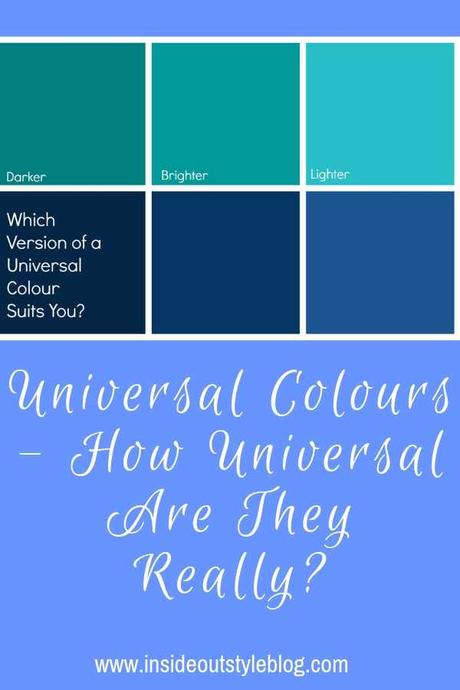 Universal Colours – How Universal Are They Really? Universal Colours – How Universal Are They Really?