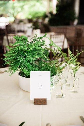diy wedding ideas table number in wood stand
