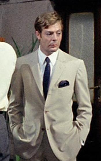Yesterday, Today and Tomorrow: Mastroianni’s Beige Summer Suit Yesterday, Today and Tomorrow: Mastroianni’s Beige Summer Suit