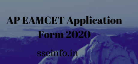 AP EAMCET Application Form 2020 –  Check Examiantion updates, Apply for the exam, Important Dates