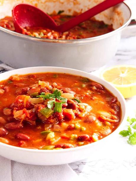 Indian Spiced Vegetarian Chili (or Rajma Masala)