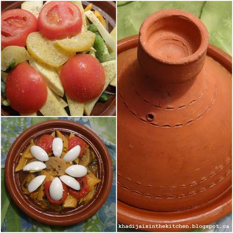 TAGINE AU RUTABAGA ET AUX POIVRONS / RUTABAGA AND BELL PEPPERS TAGINE / TAGINE CON NABO Y PIMIENTOS /طاجين باللفت الاصفر و الفلفل