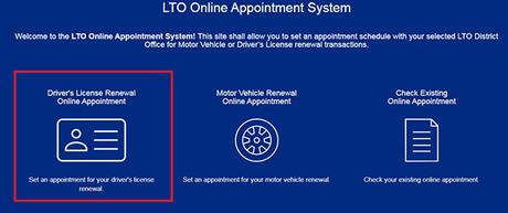 Select an appointment