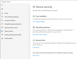 Securing Windows 10 with Secure Boot and TPM