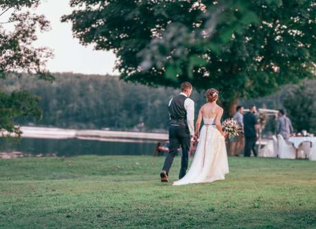 Christian & Erin | Alamoosook Lakeside Inn | Orland, Maine Wedding