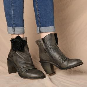 Socofy Women Anket Boots