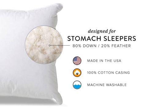 5 Best Pillows for Stomach Sleepers in 2019