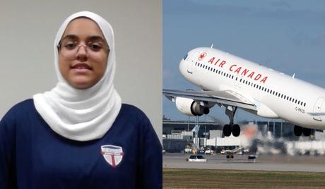 A young Muslim girl was forced to publicly remove her hijab at U.S. airport