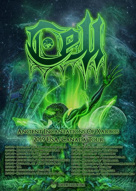 Winnipeg Cosmic Black Metal CELL Kick-Off USA/CAN Tour For New Album 