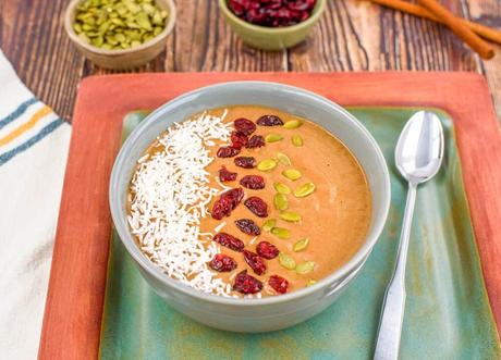 Pumpkin Spice Latte Smoothie Bowl