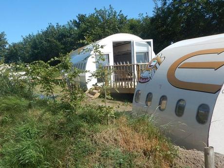 Sleep Tight: A man transformed an Etihad plane into a rental in Wales