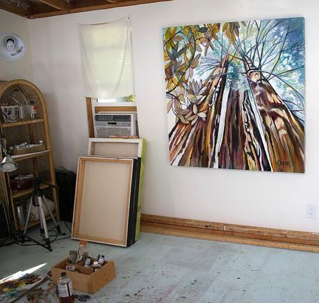 Mighty Triad: Redwood Forest Painting With Time Lapse Video