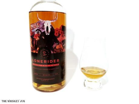 Lonerider Sherry Finish Bourbon is a sourced bourbon finished in a sherry cask. It’s sweet and spicy but not cohesive.
