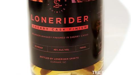 Lonerider Sherry Finish Bourbon Details (price, mash bill, cask type, ABV, etc.)