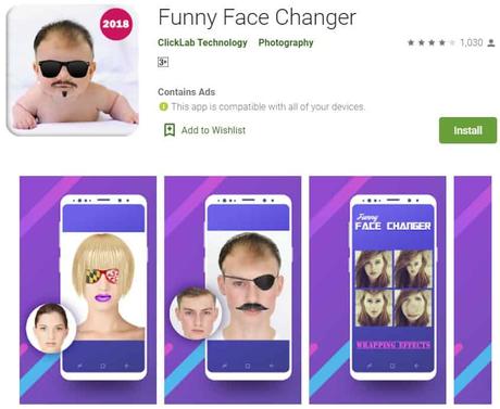 funny face changer