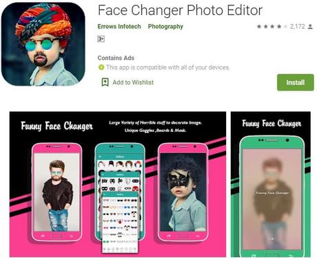 face changer photo editor