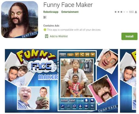 funny face maker