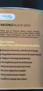 Health Benefits of Kalonji Seeds by Nature Sure