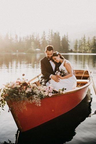 indie wedding songs newlyweds in the boat