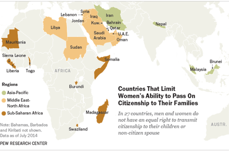 Women in these Arab countries still can’t pass on citizenship