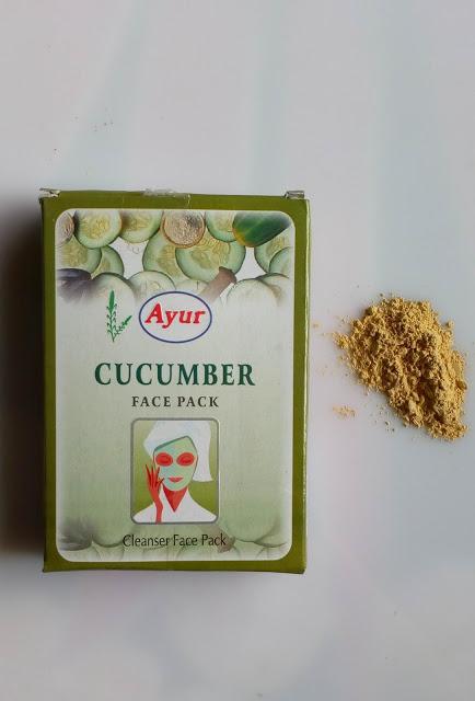 Ayur Herbals Cucumber Face Pack Review