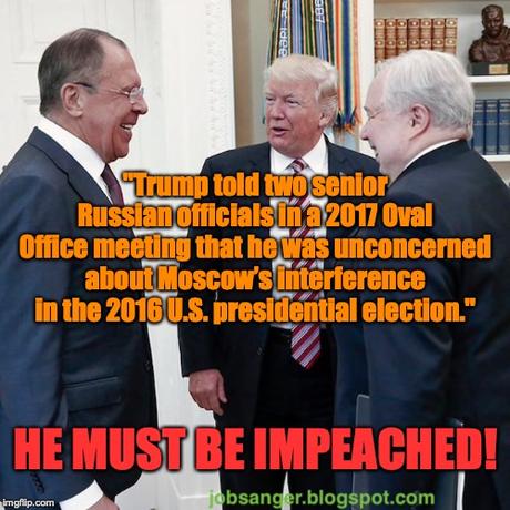 Trump Knew About Russia Interference - And Didn't Care