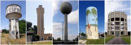 Gironde's finest water towers