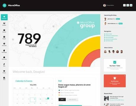 20 Best Intranet And Extranet WordPress Themes intranet and extranet wordpress themes