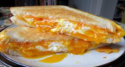 Fried Egg Grilled Cheese