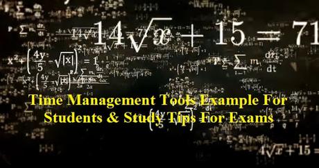 time management examples, study tips for exams, anxiety and depression, how to study effectively, exam time